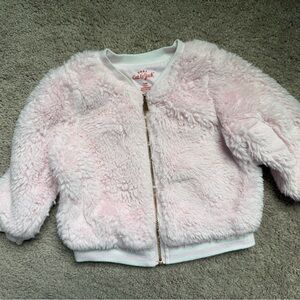 Pink Baby Sherpa Jacket
